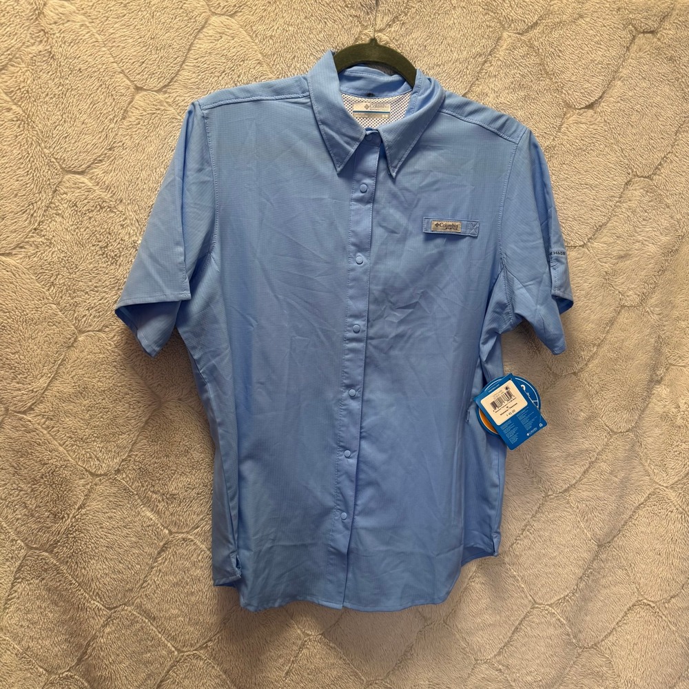 Columbia PFG Womens Fishing Shirt outdoor, hiking UPF40 Omni-Shade M Gorpcore